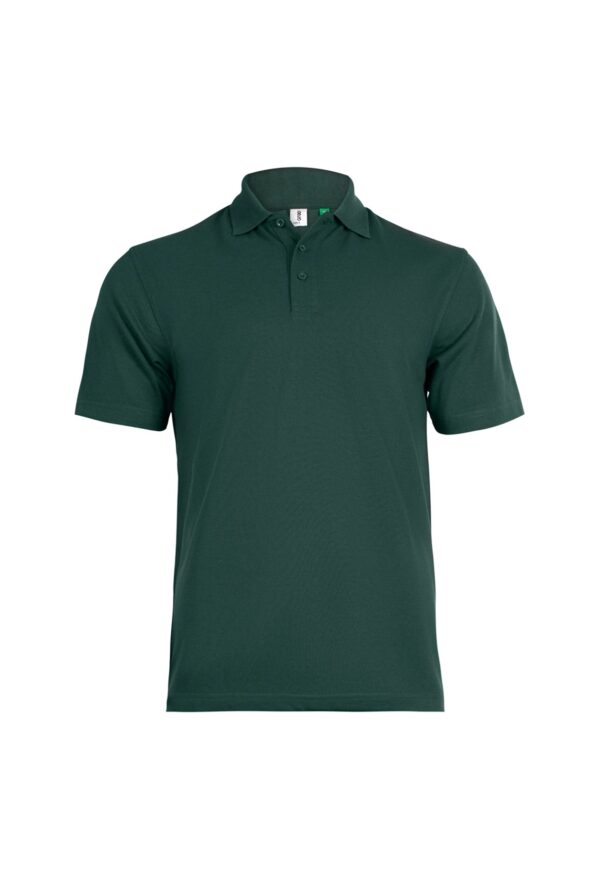 GR11-Eco-Poloshirt-Bottle-Green-Front