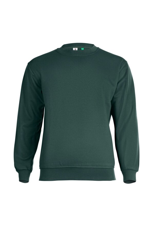 GR21-Eco-Sweatshirt-Bottle-Green-Front